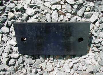 Molded Rubber Liners Plate Backed Thickness range: 1/2 to 6 Steel backing
