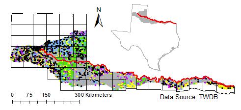 Groundwater Quality in Red River Basin Number of Groundwater