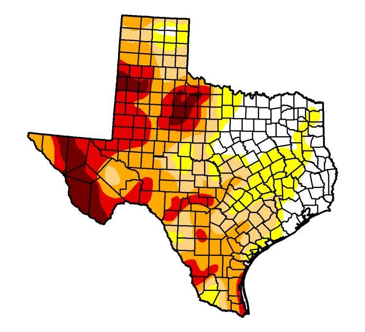 Drought Severity May 3, 2011 July 5, 2011 Drought Severity