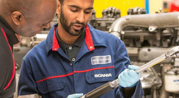 SCANIA Health and safety Scania and the dealers in the Scania Dealer Network have a legal responsibility to ensure they provide a safe working environment.