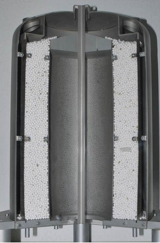 Pebble Bed Regenerator Pebble-Heater Set-Up Flue gas outlet / Air inlet Outer grid / Cold grid Bulk