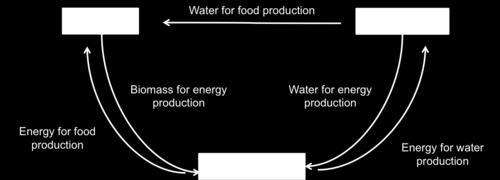 different core issues as water - food -