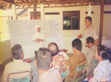 This technique also become as base to draft the village action plan on soil and water conservation.
