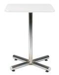 Page 59 of 85 BAR TABLES Blanco Square Bar Table White/Chrome 24 Square x 42 H Blanco Square Bar Table Tulip Base White/Chrome 24 Square x 42 H Blanco Rectangle Bar Table White/Chrome 72 L x 24 D x