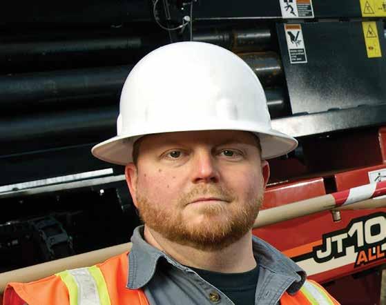 DITCH WITCH / FIELD TECHNICIANS RYAN ZIMMERMAN / APEX / DRILL OPERATOR We know what