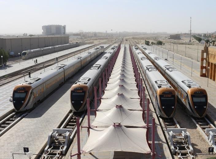 4.4 Rolling stock assets For both railway networks, Riyadh to Dammam and North-South Railway (NSR), a modern fleet of world-class rolling stock has been acquired and is operational.