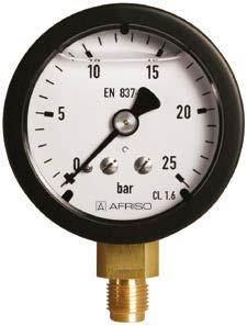 Inspection Testers Pressure gauge RF 50 PPS for pump test set Description Pressure gauge for checking the pressure and suction capacity at oil burner pumps.
