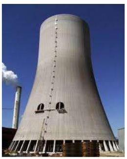 Natural Circulation Towers Atmospheric Tower Depend on prevailing winds for air movement.