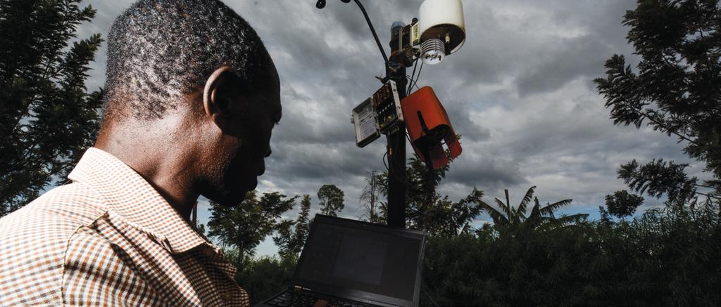 Weather station collecting rainfall data in Western Kenya (photo: G. Smith/CIAT). Making big data intelligent data Data is much more than simply information: in expert hands, it is intelligence.