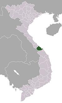 It shares the border with Quang Tri in the North, Da Nang and Quang Nam in the South, Laos in the west and the Sea in the east.