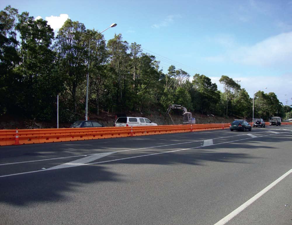 the barrier height in relation to the ground. 4.4 Median and Roadside Applications ArmorZone can be used in both roadside and median applications. 4.5 Length of Need The Length of Need (LoN) of ArmorZone is 46 (14m).