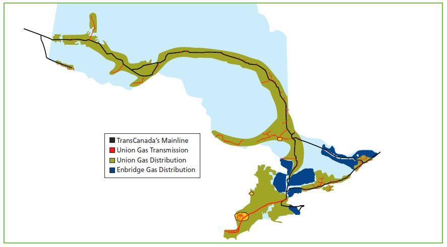 Opportunity Areas Without Natural Gas Ontario s Natural Gas Transmission Network and Franchise
