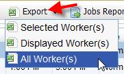 7.8 Job Reports There are several options available for viewing Jobs Reports for a consignment sale.