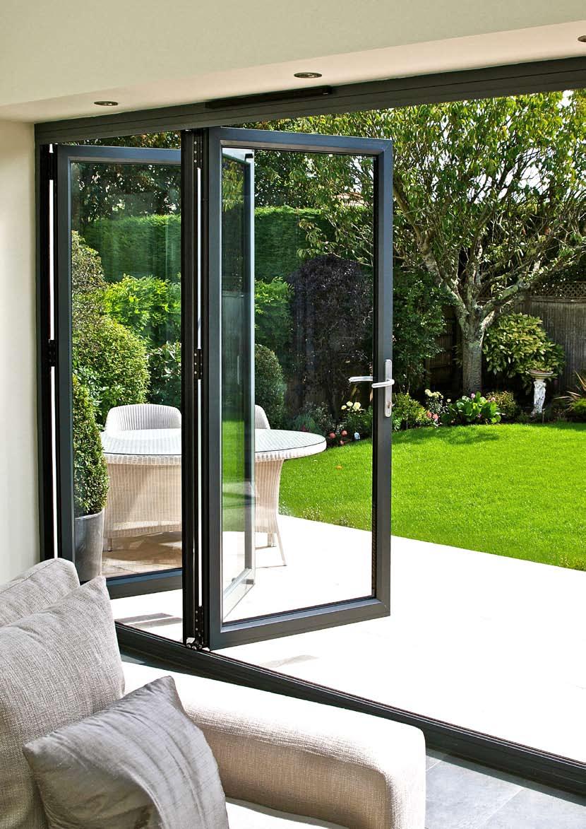 Welcome Versatile, secure and stylish, bi-fold doors are ideal for both residential and commercial properties.