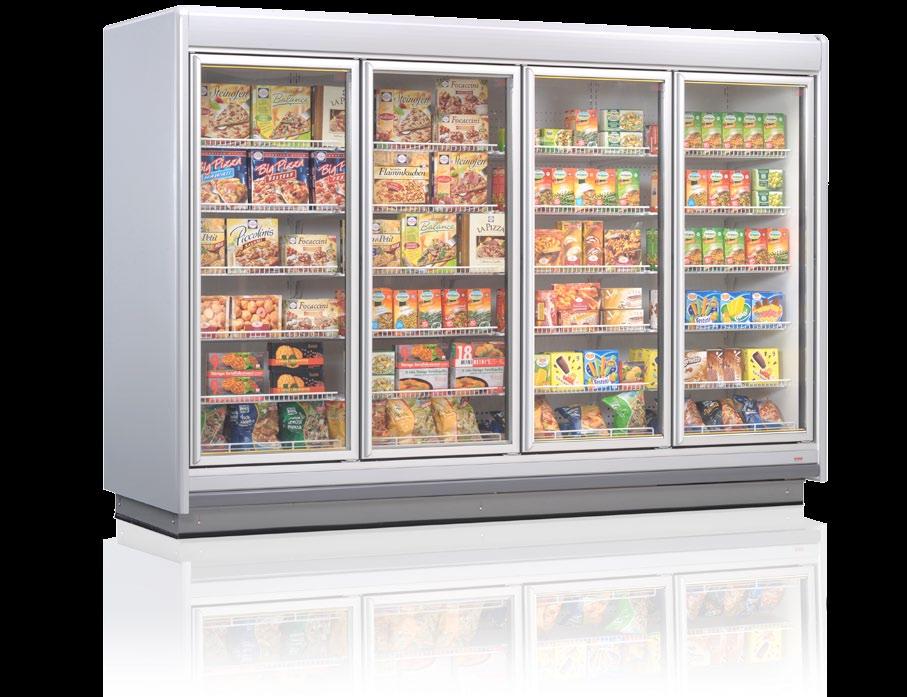 Freezer: Eisbär Small area of placement, large capacity: The Eisbär freezer is ideal for your frozen products.