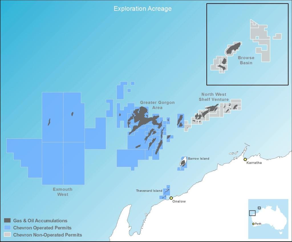 Significant focus on exploration in Australia Largest natural gas resource holder in
