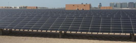 Rashid Al Maktoum Solar Park in Dubai, UAE 10GW of global installed capacity 21.5% cell efficiency record 18.