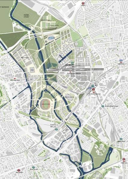 The ODA s task Transform 200 Hectares of Brownfield land across 4 London Boroughs Waterways and rail lines 200 buildings, 52 electricity pylons in situ To 14 permanent and temporary sporting venues