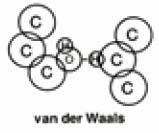 Weak or secondary bonding Van Waals bonds: Form among hydrogen,
