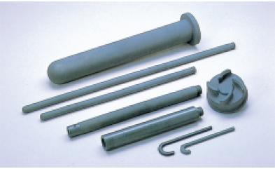 Applications of Silicon Nitride Ceramics Molten metal processing parts Superior in thermal shock resistance and high temperature strength, silicon