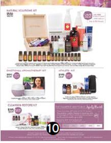 Going forward, you then receive wholesale pricing on everything you order. The are some of doterra;s most popular kits." Review briefly the kits on page 4.