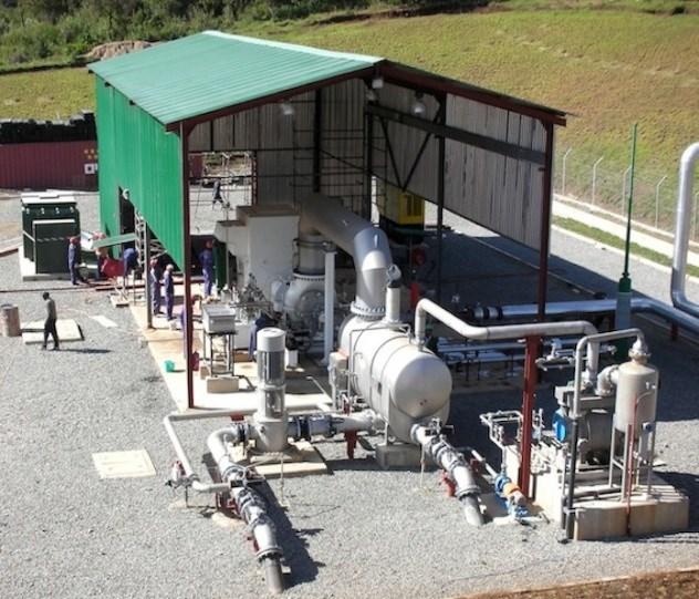 b) Optimal energy utilization; the independent well-head power plant enables optimum power to be produced from each individual well regardless of their differing outputs and characteristics.
