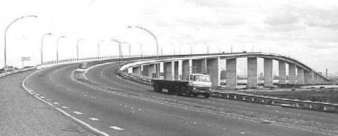 STOCKTON BRIDGE Stockton Bridge was constructed in 1971 and consists of two carriageways with a central footway.
