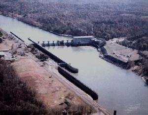 Cumberland River Locks and Dams Source: Hanson Professional Services Inc.