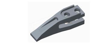 break up material Generally alloy steel is used to make an Excavator bucket tooth and hard facing of some wear resistant materials can be applied on the materialof bucket tooth, so that its life will