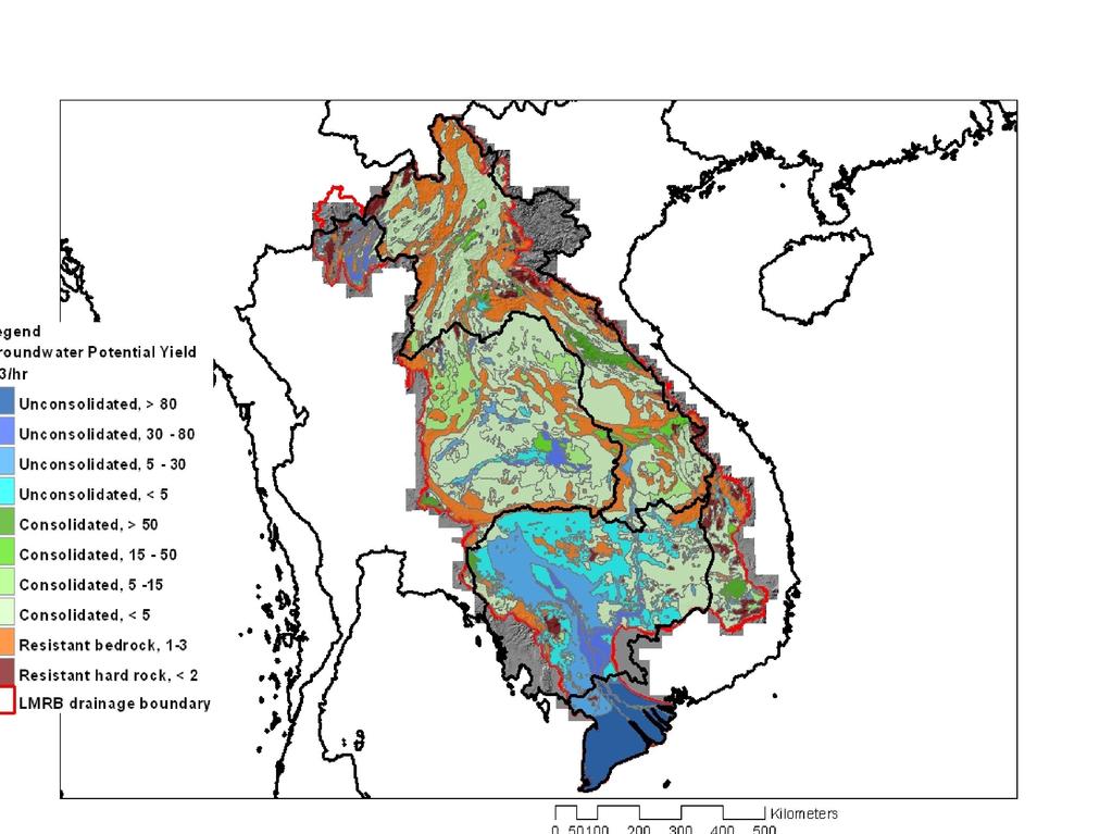 LMRB Groundwater Yield Map