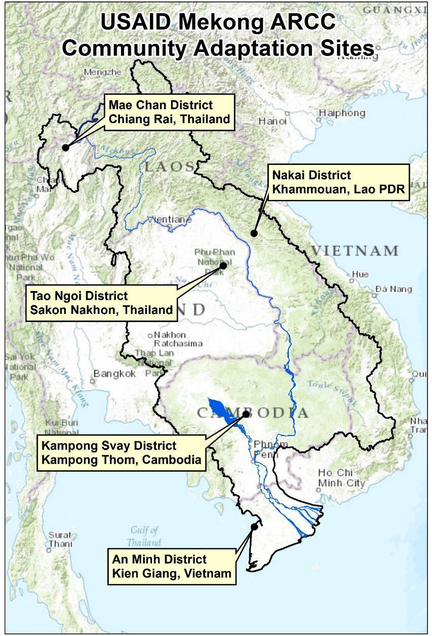 Figure 5: USAID Mekong ARCC