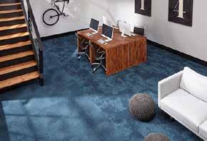 efficient, and environmentally superior to wet adhesives and peeland-stick carpet tile.