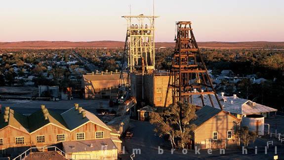 2. : Broken Hill 20,000 people; Declining from 30,000 people in 1952 to 15,000 by 2031; Former mining city in outback NSW; Unemployment rate 8.