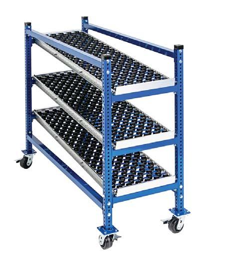 Solution Examples Pick Tray Steel Shown with four levels of solid galvanized