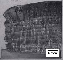 Metallurgical Summary Microstructure: iv The Ti-6Al-4V microstructure of an EBFFF buildup is