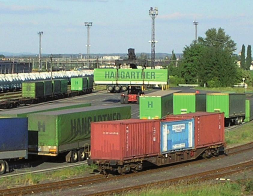 The former balance of road and rail transport in former Czechoslovakia paertly ensured by by vast shipments of bulk materials across the former Eastern Bloc and partly by government incentives no