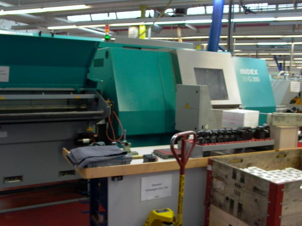 Turning-Milling Machining Center Index G300 Complete machining in Chuck with counter  Two