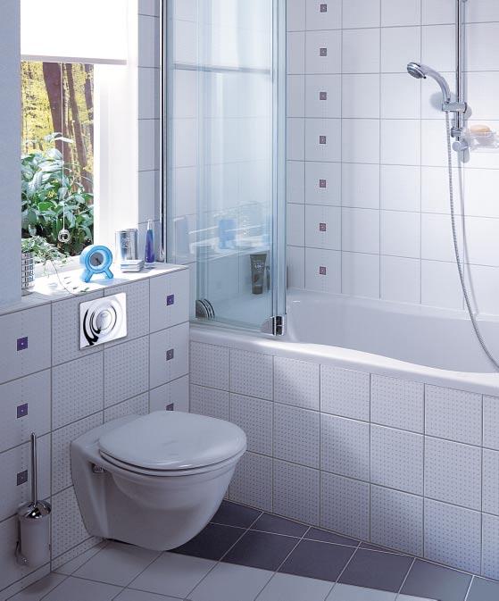 10 Revolutionise your bathroom design with front access Concealed Cisterns GROHE offers a range of concealed cisterns with access plates which are suitable for floor