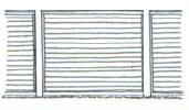 Fences: Horizontal board Horizontal Basket weave Lattice Stockade