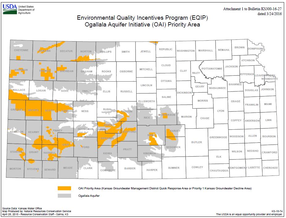 Ogallala Aquifer Initiative Availability is limited to priority