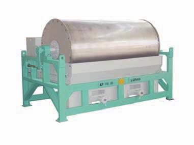 CTN Counter Rotation Wet Drum Separator Application For automatic, continuous