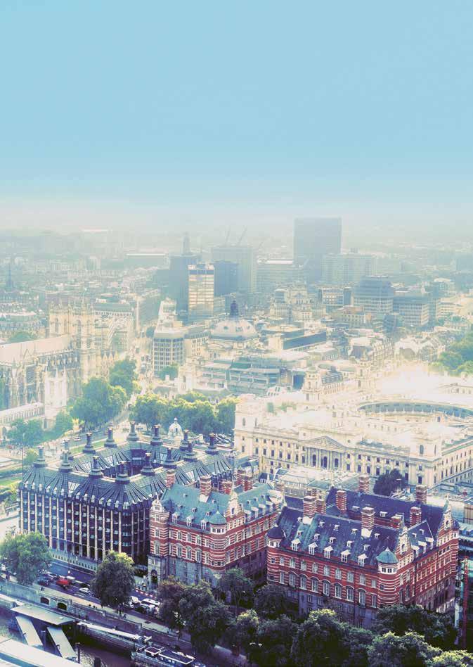 A NEW LEASE OF LIFE Cluttons spotted an opportunity for one of its pension fund clients to increase the value of its asset in the heart of Westminster.