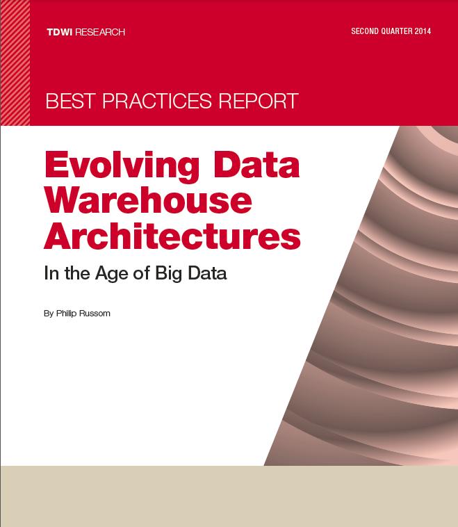 TDWI: Evolving Data Warehouse Architectures Hadoop Uses in Data Warehouse