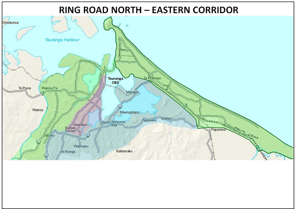 Issue 1. Growth Traffic generated by residential growth in the east of the city is undermining efficient access to the port along SH2 Issue 2.