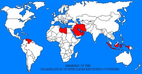OPEC Organization of Petroleum Exporting Countries.