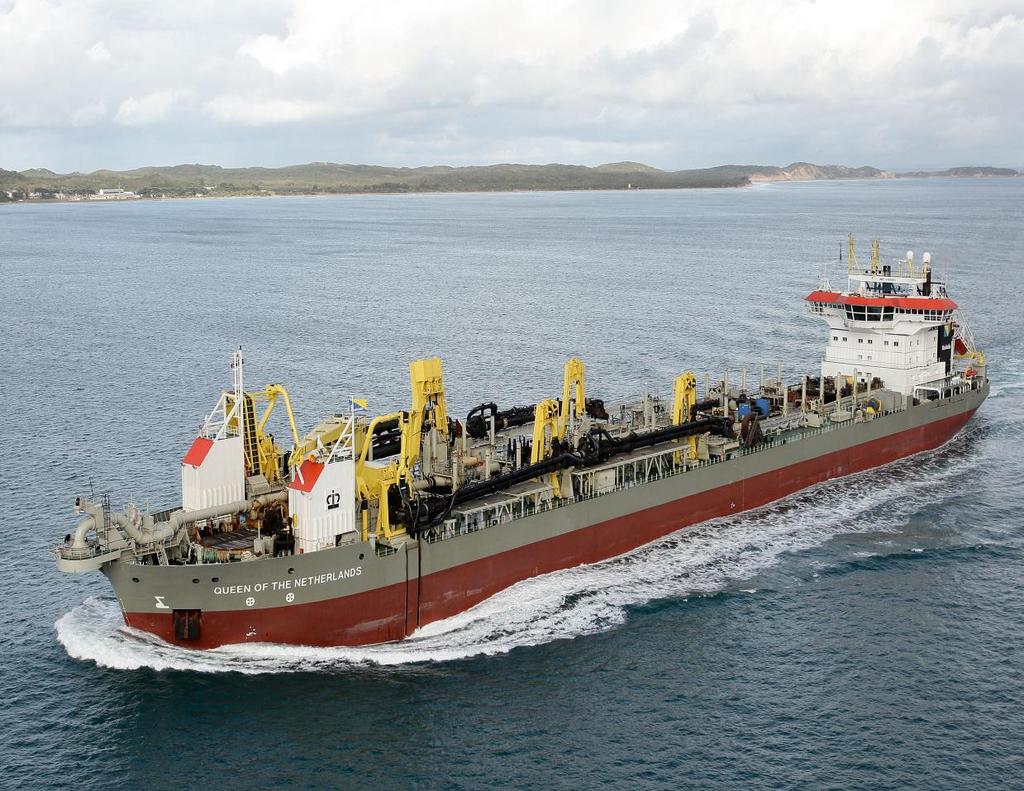 Queen of Netherlands type vessel Gross Tonnage 33,43t DWT 4,000t Length Breadth Hopper