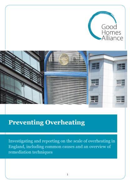 of remediation techniques, Good Homes Alliance, 2014 Overheating
