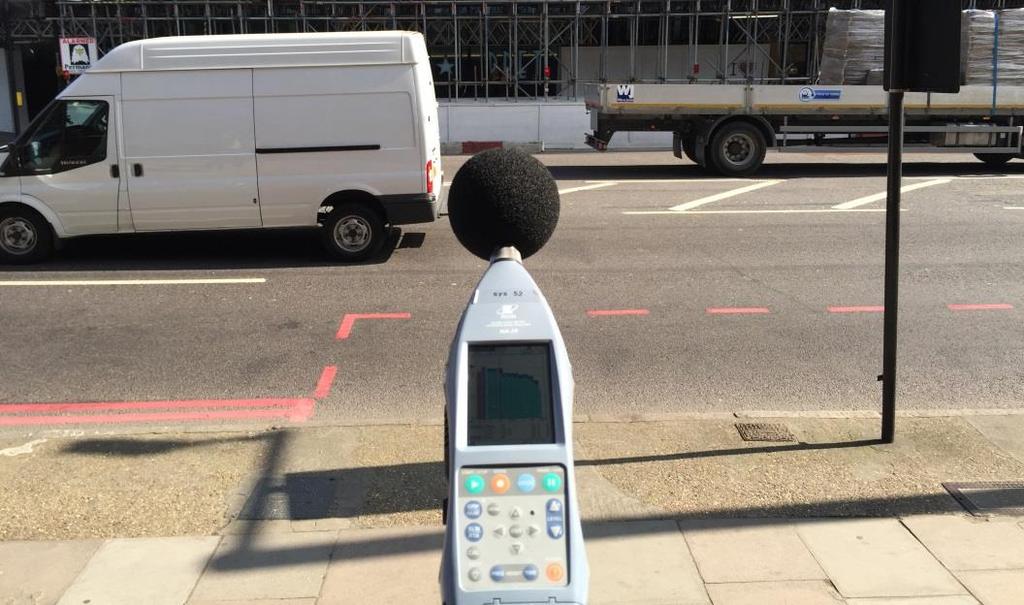 Case study description The project is a multi-storey apartment block with two elevations facing busy roads. External noise levels measured by acoustic survey: 65 db(a) to 72 db(a).