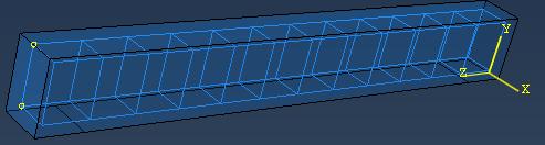 Quadratic Beam in Space) TYPE A-2 NODE LINEAR BEAM IN PLANE LOAD AT CENTRE (KN) MESH SIZE(number of element) DEFLECTION AT CENTRE POINT BY ABAQUS(MM)