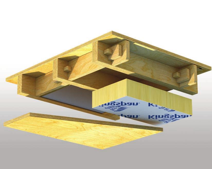 Page 6 Technical - Floors 4 1 5 2 1 The base framework cavity is insulated with premium performance 100mm foil faced rigid insulation.